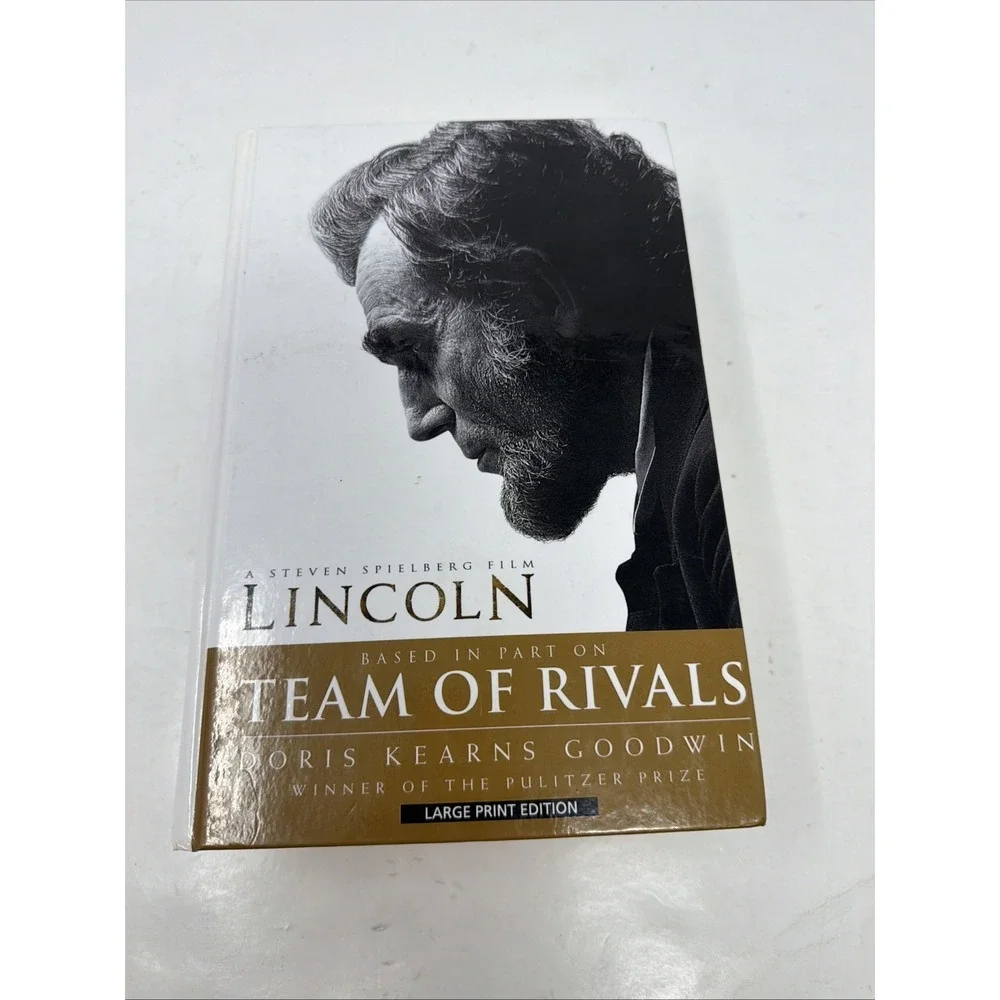 Team Of Rivals~Thorndike Press Large Print By DORIS KEARNS GOODWIN~Hardcover VGC